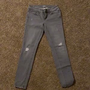 Grey modern skinny jeans